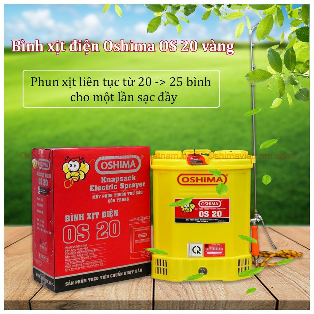 Bình xịt điện Oshima OS20