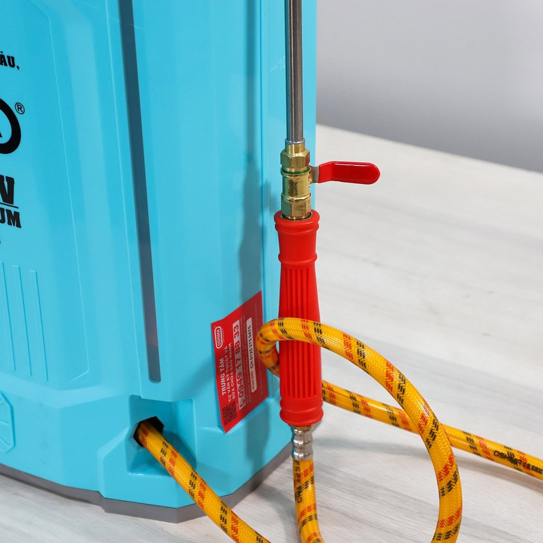 Máy phun thuốc trừ sâu, côn trùng điện OSHIMA Li20KV Xanh Pin lithium 12V8Ah