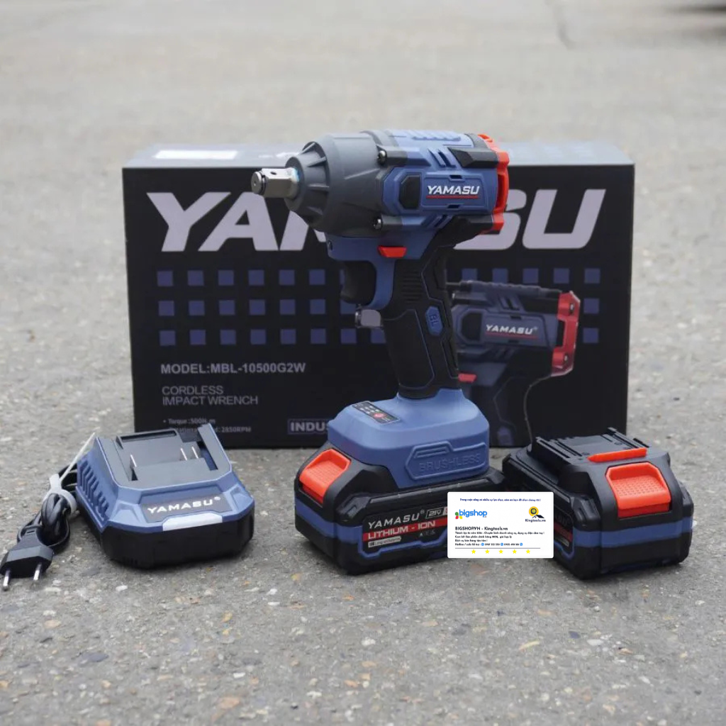 Máy Siết Ốc Pin 21V/3.0Ah YAMASU MBL10500G2W