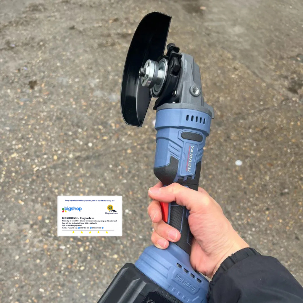 Máy mài cầm tay dùng pin 21V/4.5Ah Yamasu YMS-MMP10101G2W