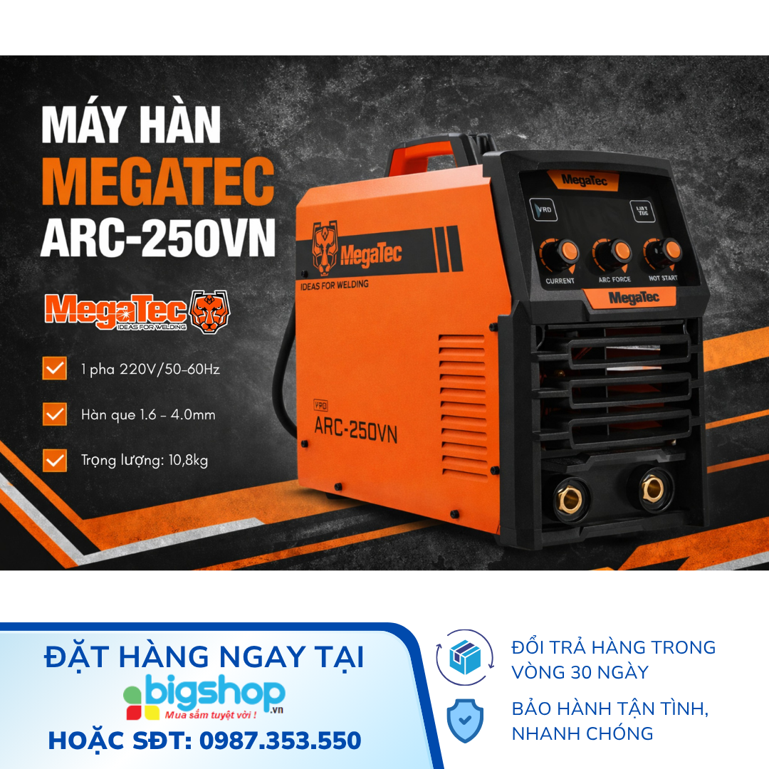 Máy hàn que Megatec ARC-250VN