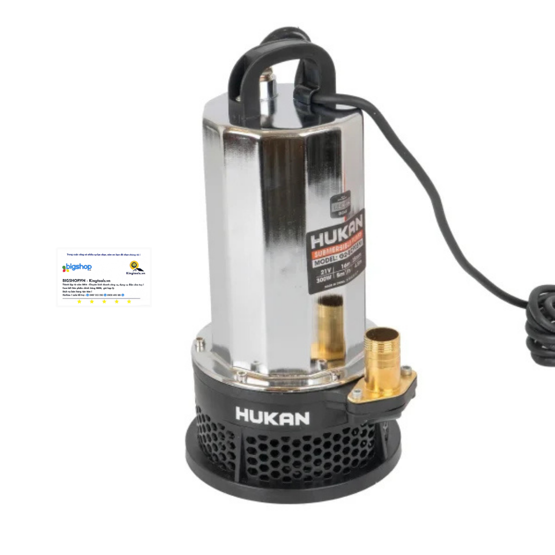 Máy Bơm Chìm Pin 21V HUKAN G2-BCP05M (Thân máy)
