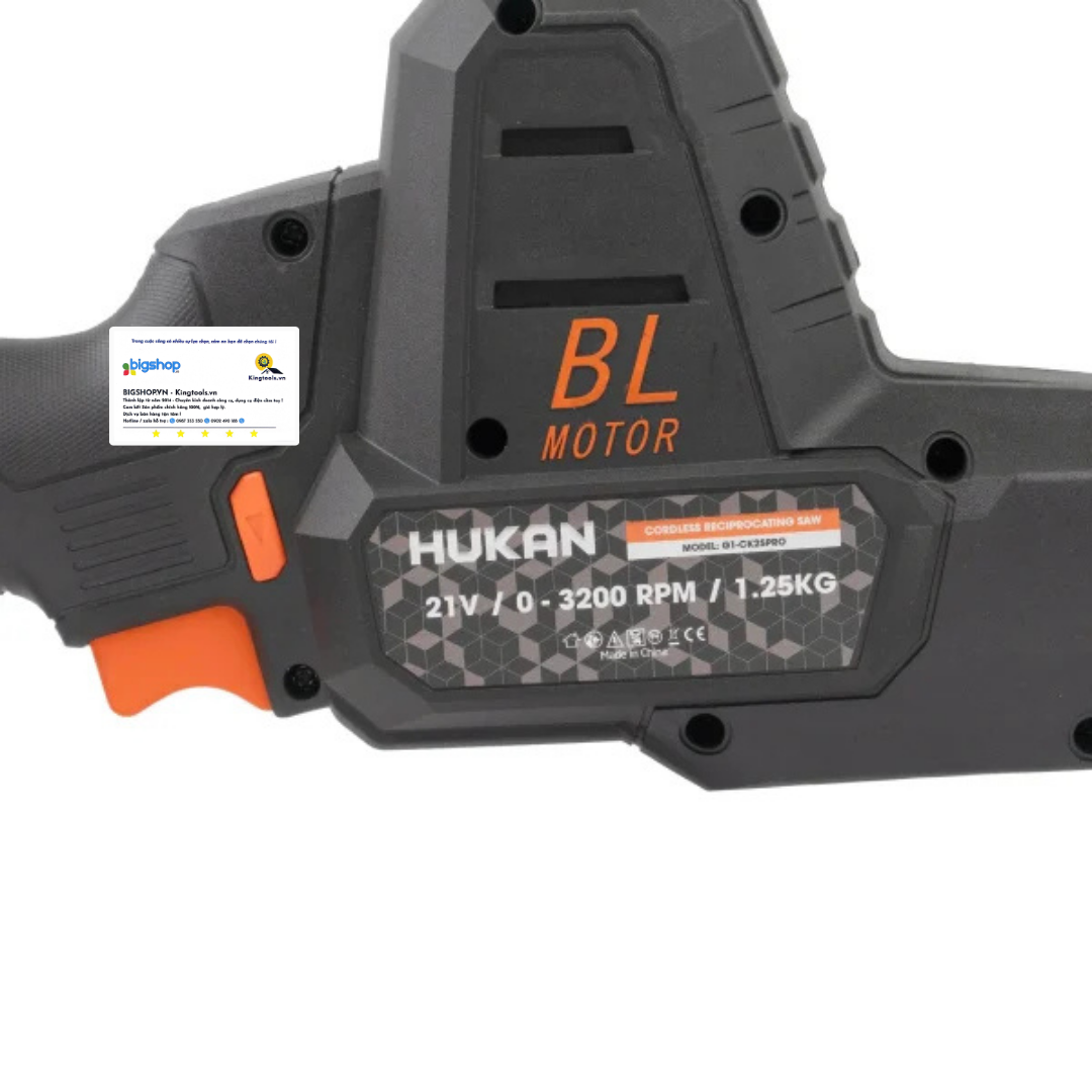 Máy Cưa Kiếm Pin Hukan G1-CK25PRO (Thân máy)