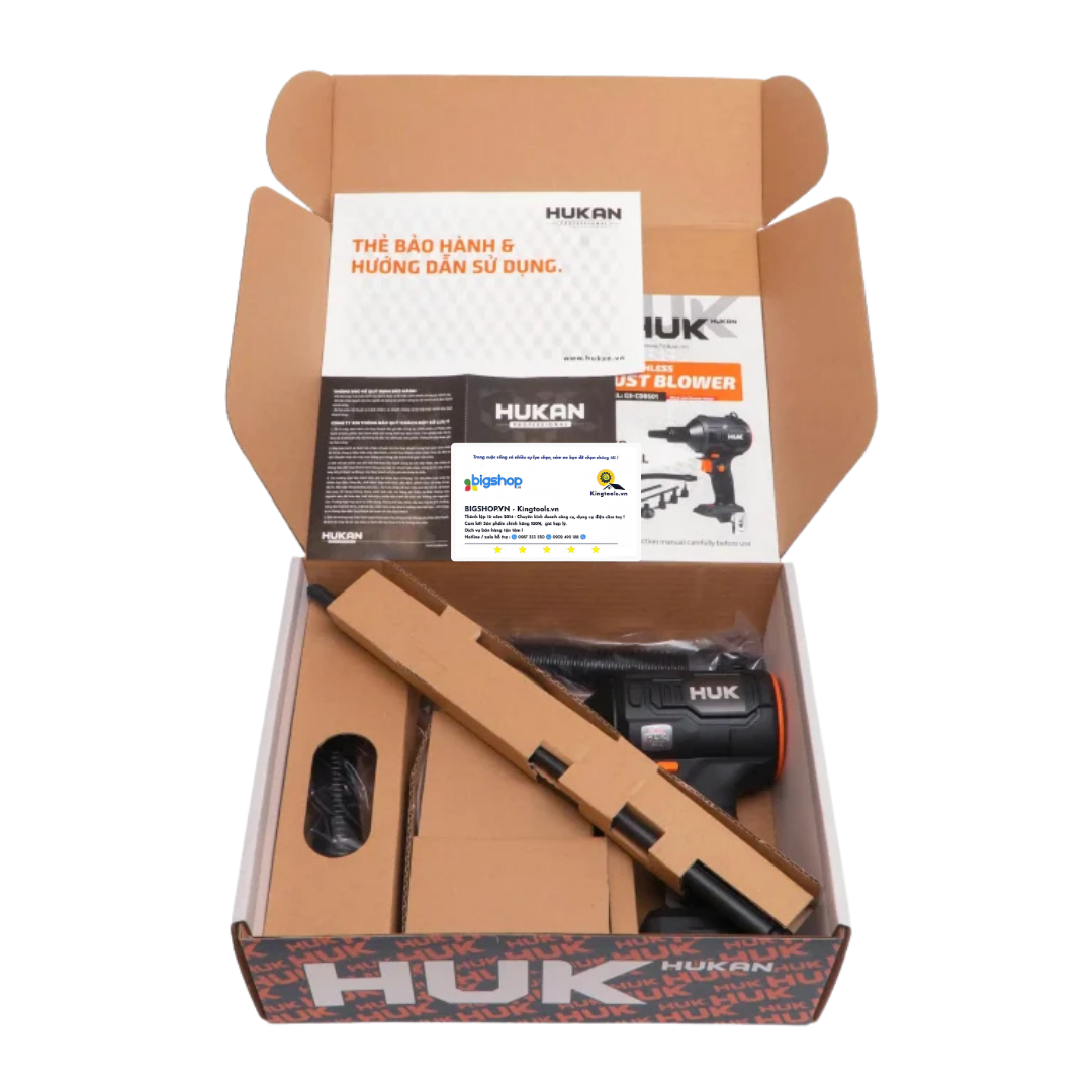 Thân máy thổi bụi dùng pin 21V HUKAN G3-CDB501