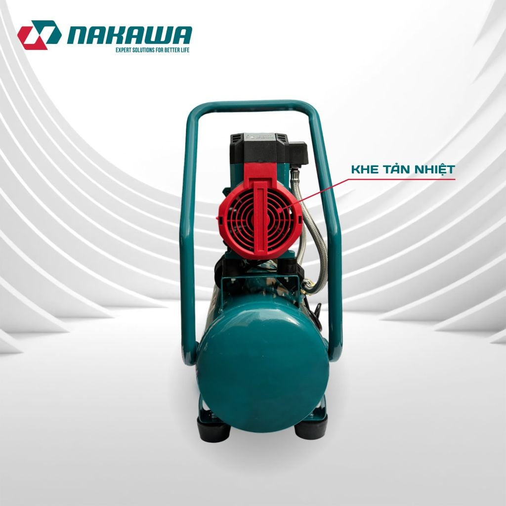 Máy nén khí không dầu, tốc nhanh, siêu êm NK-18H16L - 16 lít