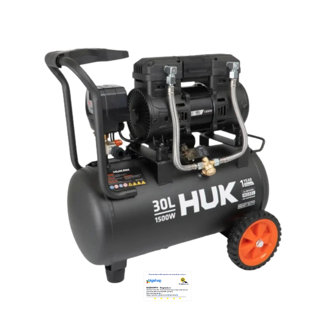 Máy nén khí không dầu 30L HUKAN G3-NKKD30L 1500W