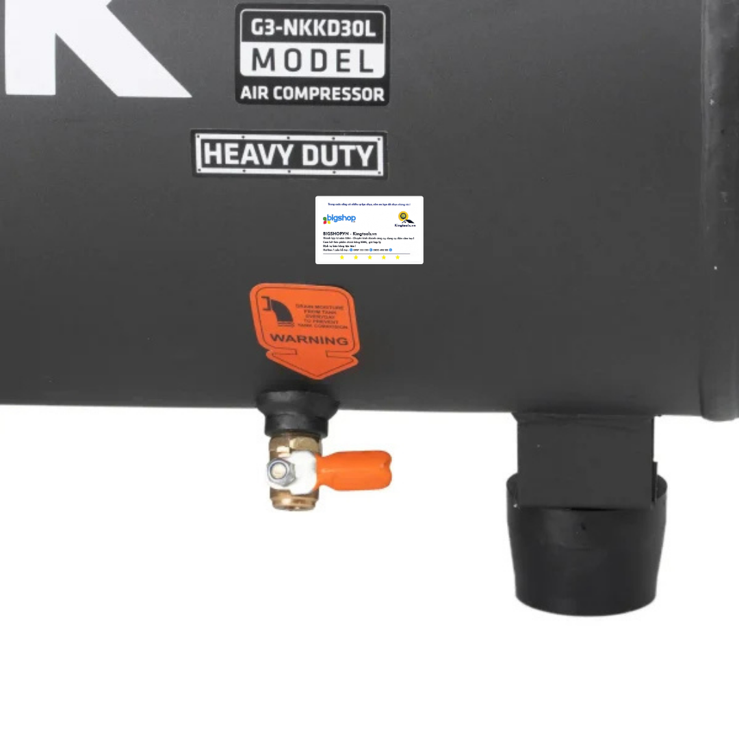 Máy nén khí không dầu 30L HUKAN G3-NKKD30L 1500W