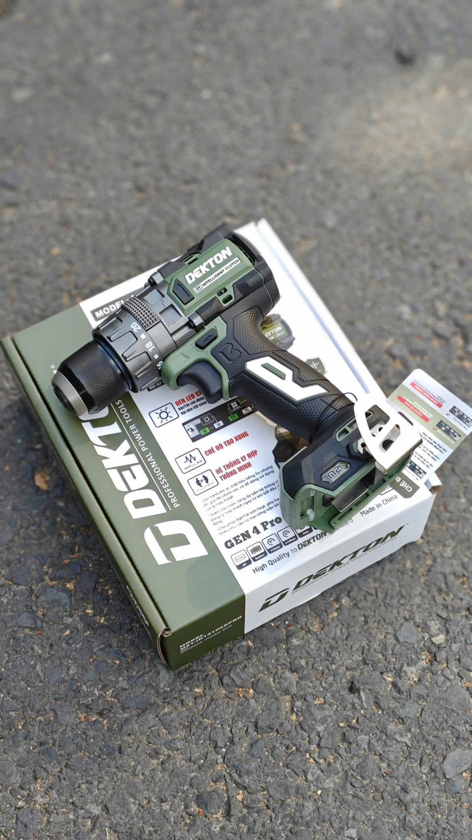 Máy khoan pin 3 chức năng DEKTON M21-ID13100PRO / M21-ID13100XPRO