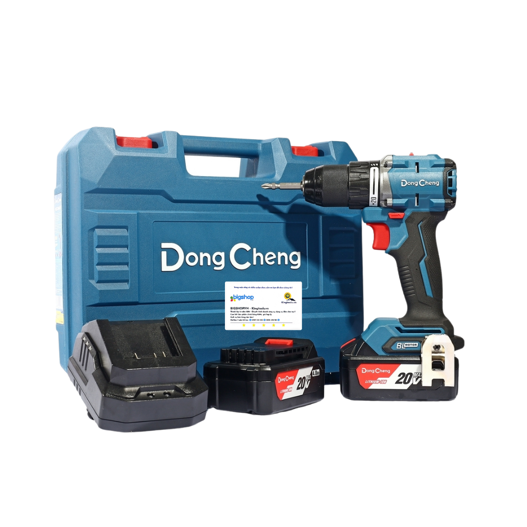Máy khoan vặn vít dùng pin 20V Dongcheng DCJZ2060i