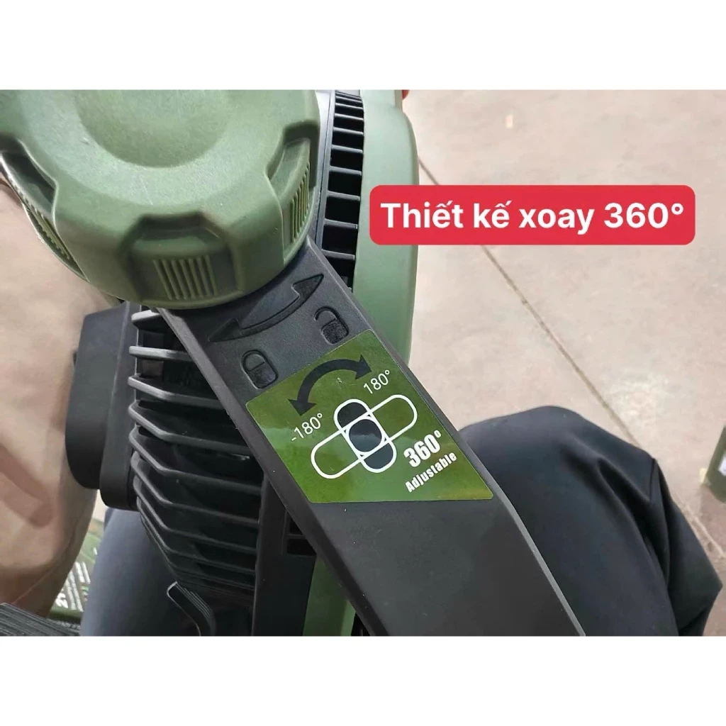 Quạt làm mát dùng pin 21V DEKTON M21-Q190XPRO (Thân máy)