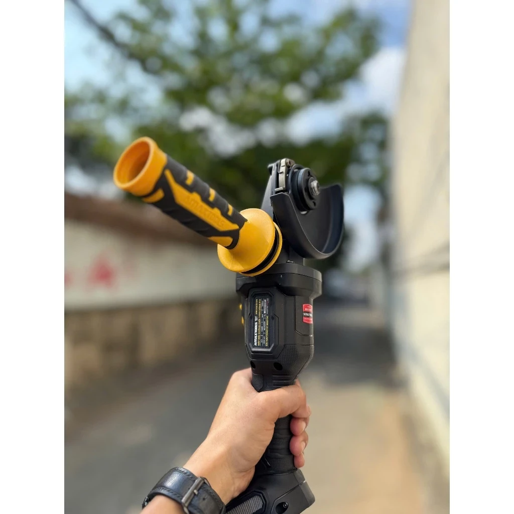 Máy mài góc dùng pin 21V AMAXTOOLS AM125CS-SM (Thân máy)