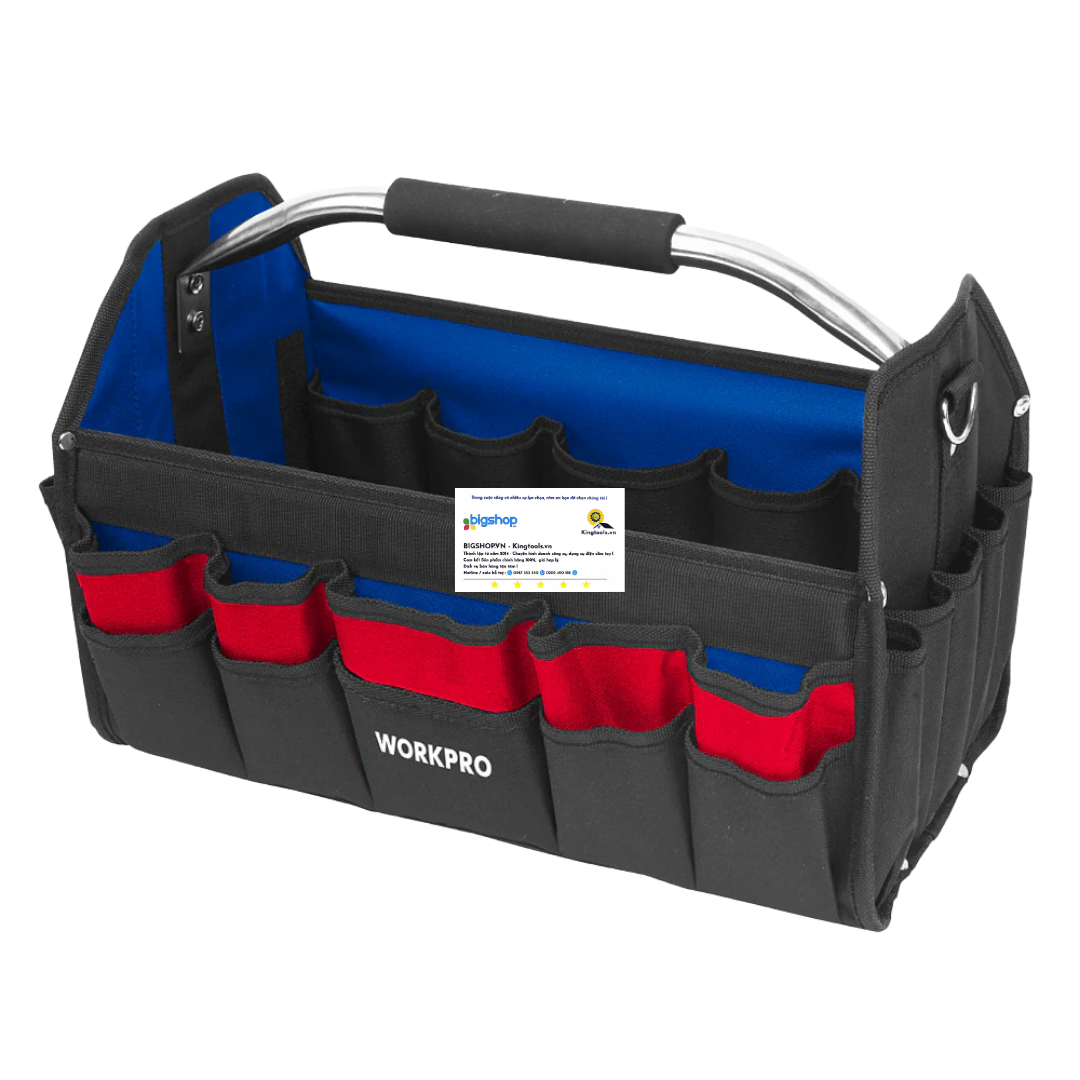 Túi đựng dụng cụ, kích thước 400mm (16 inch) Workpro WP281011 