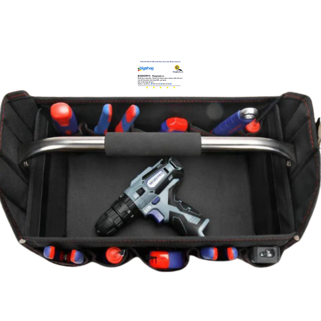 Túi đựng dụng cụ, kích thước 400mm (16 inch) Workpro WP281011 