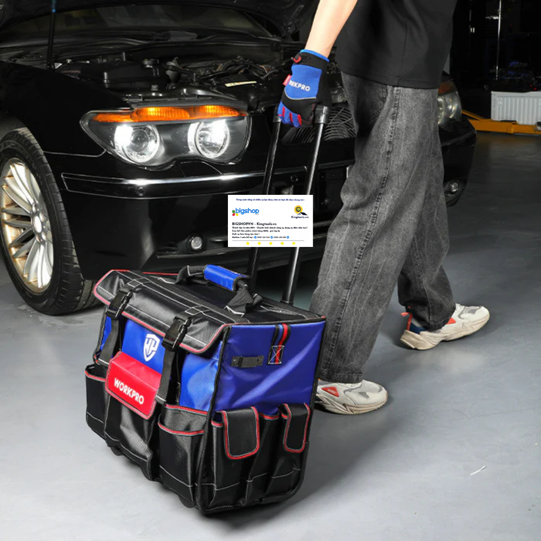 Túi đựng dụng cụ nặng, kích thước 450mm (18 inch) Workpro WP281048