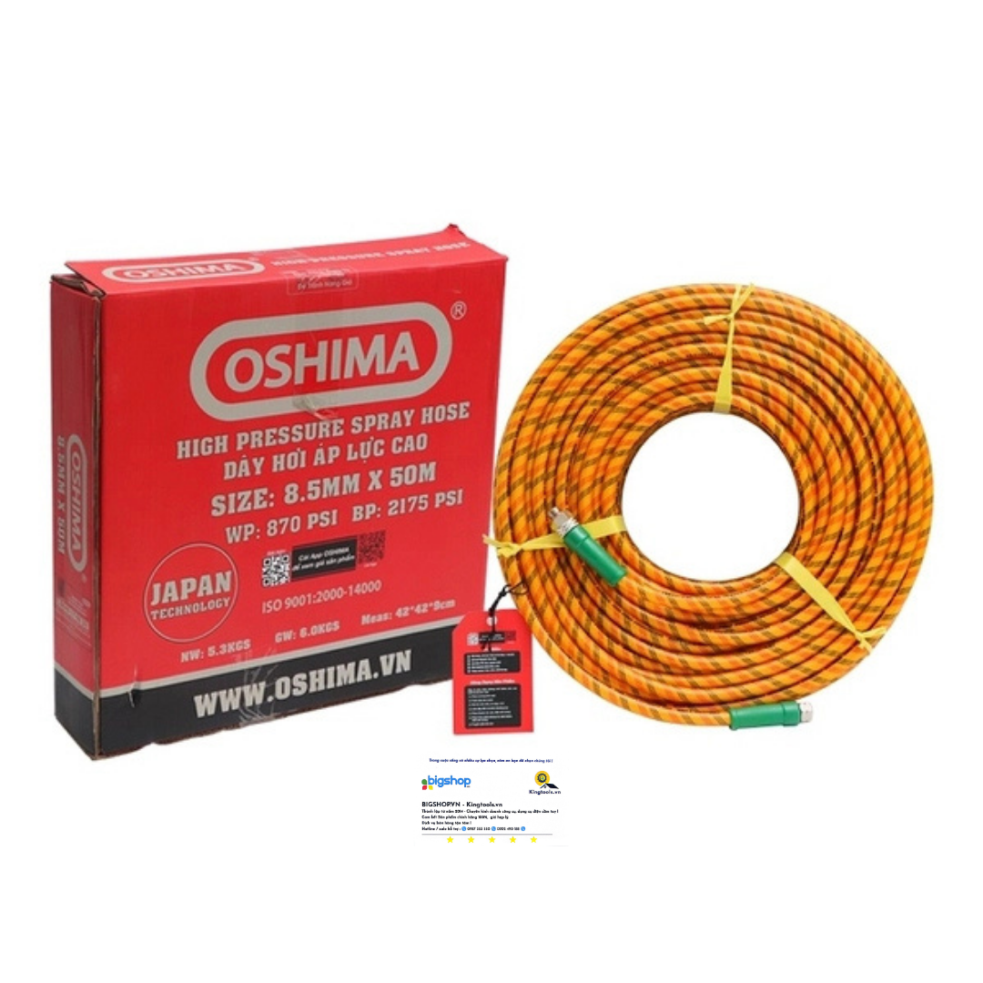 Dây phun áp lực OSHIMA No.1 8.5mmx50m