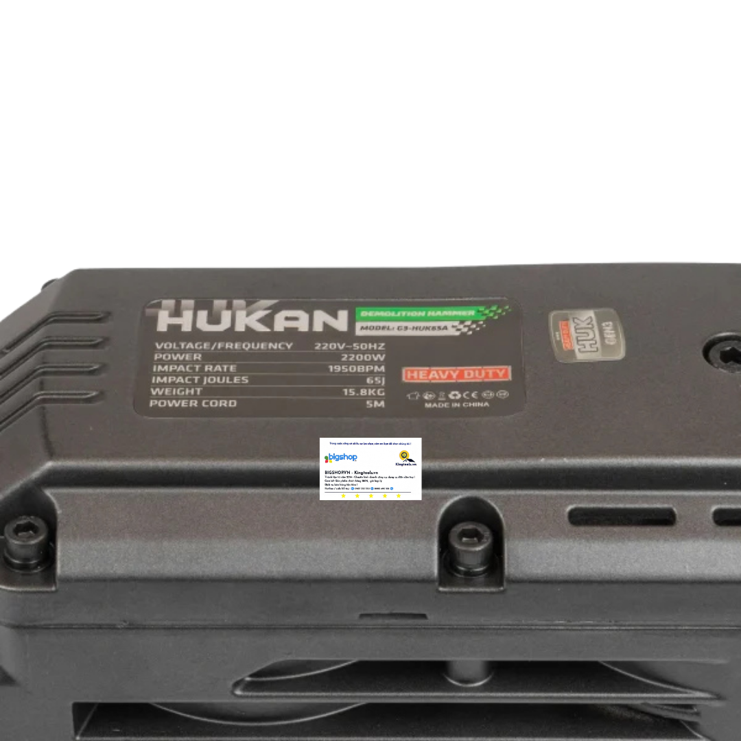 Máy đục bê tông điện HUKAN G3-HUK65A (GEN 3)