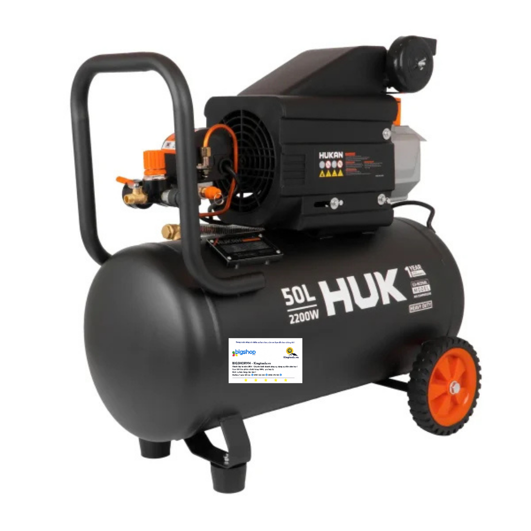 Máy nén khí có dầu 50L HUKAN G3-NCD50L (GEN 3, CS 2200W)