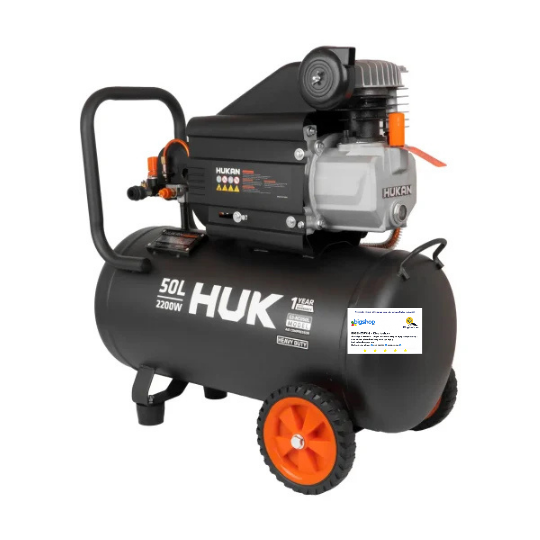 Máy nén khí có dầu 50L HUKAN G3-NCD50L (GEN 3, CS 2200W)