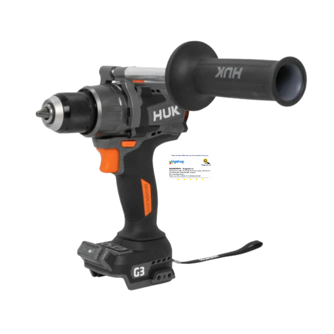 Máy khoan pin 21V HUKAN G3-F120PRO (GEN 3, 120Nm)