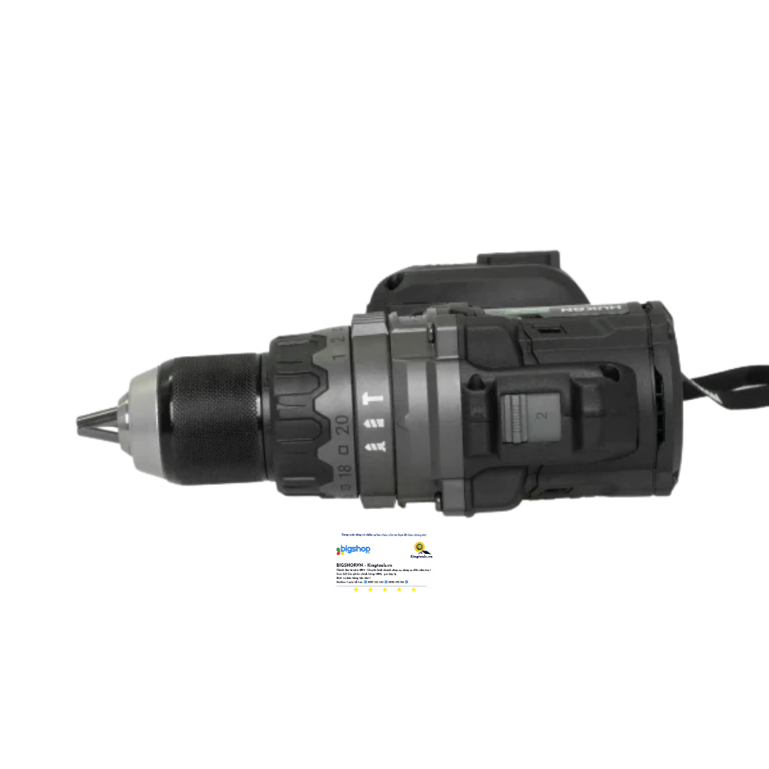 Máy khoan pin 21V, 3 chức năng HUKAN G3-F165AT (GEN 3, 165Nm) - Thân máy