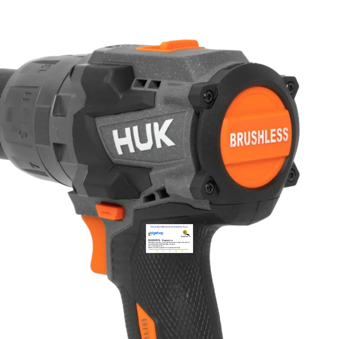 Máy khoan pin 21V, 3 chức năng HUKAN G3-F200LUX (GEN 3, 200Nm)