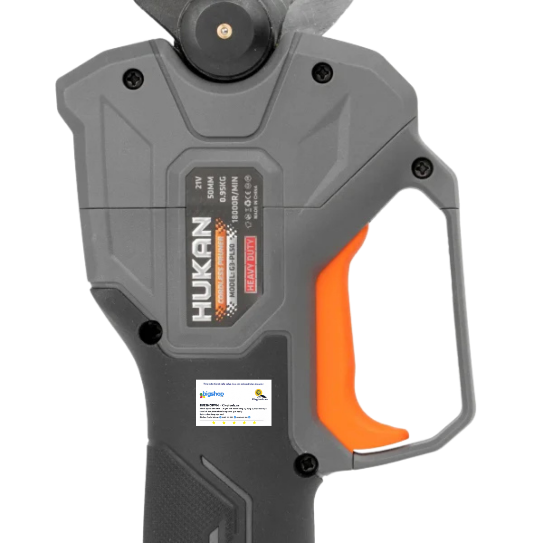 Máy cắt cành dùng pin 21V HUKAN G3-PL50 (GEN 3, cắt 50mm) - Thân máy