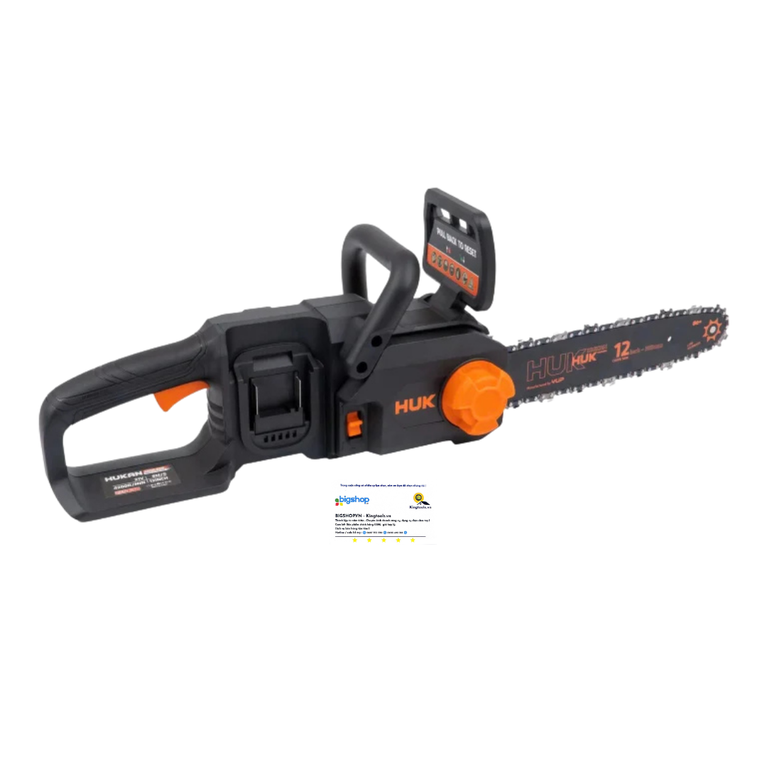 Máy cưa xích dùng pin 21V HUKAN G3-YUP-C12B (GEN 3, 12 inch) - Thân máy