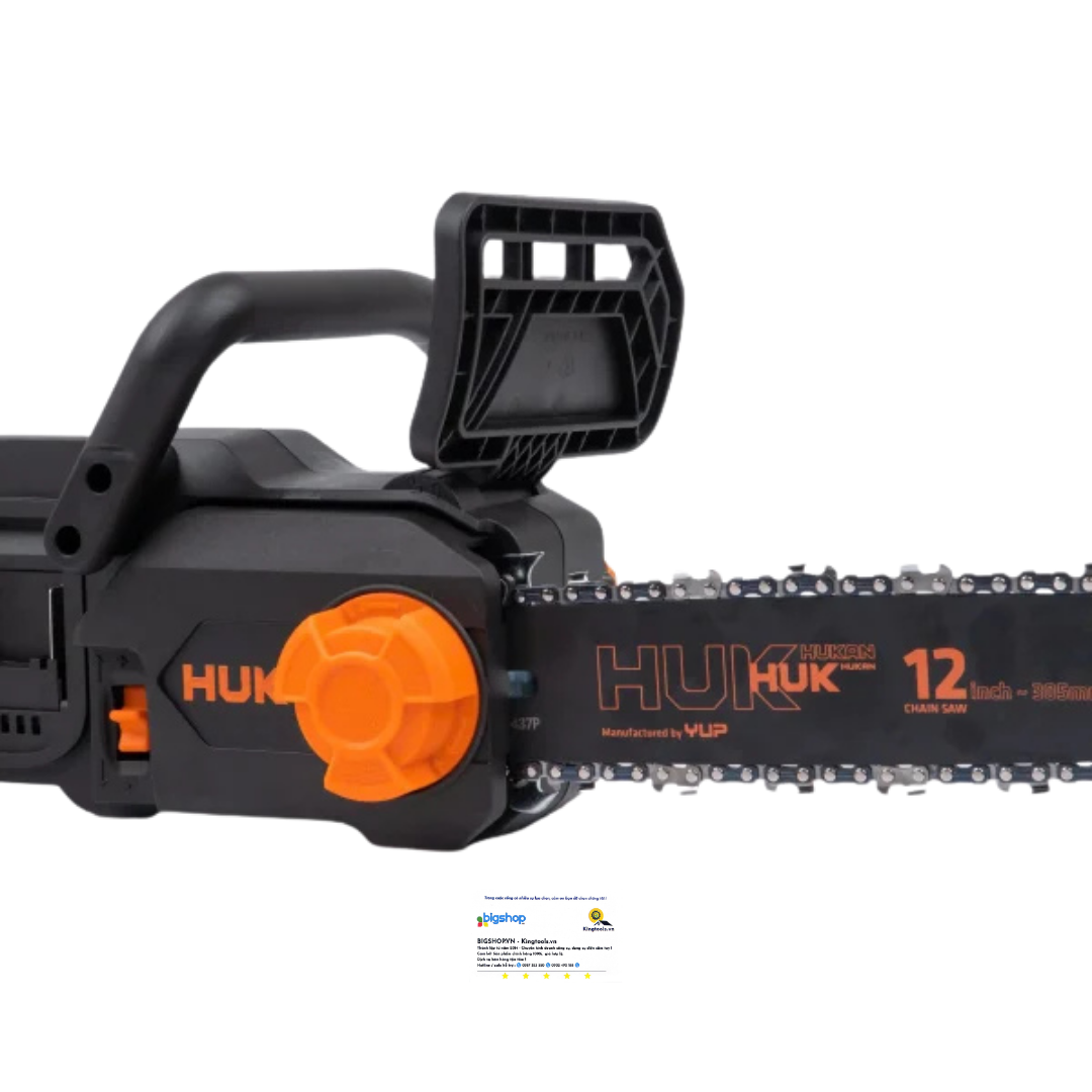 Máy cưa xích dùng pin 21V HUKAN G3-YUP-C12B (GEN 3, 12 inch) - Thân máy