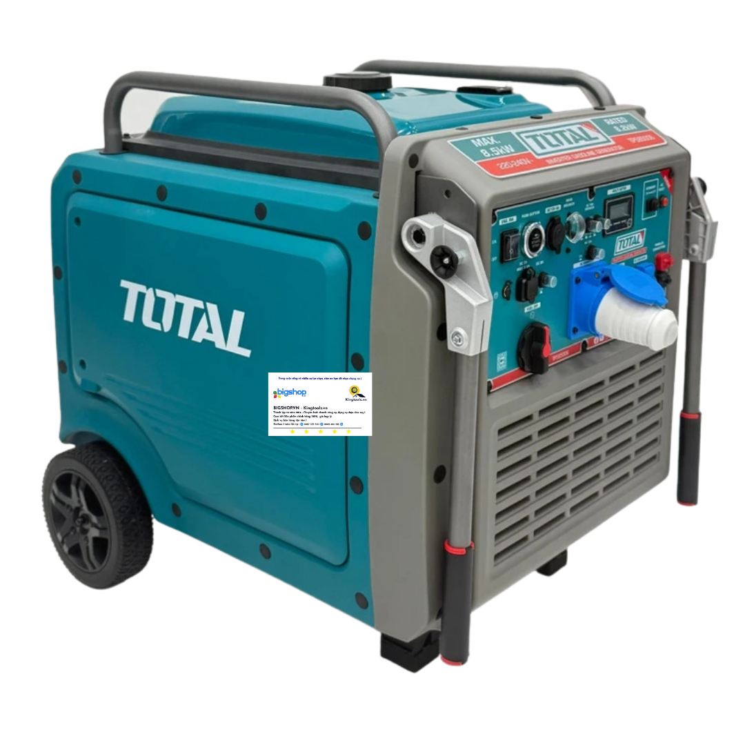 Tổ máy phát điện xăng biến tần 8.5kW TOTAL TP585006