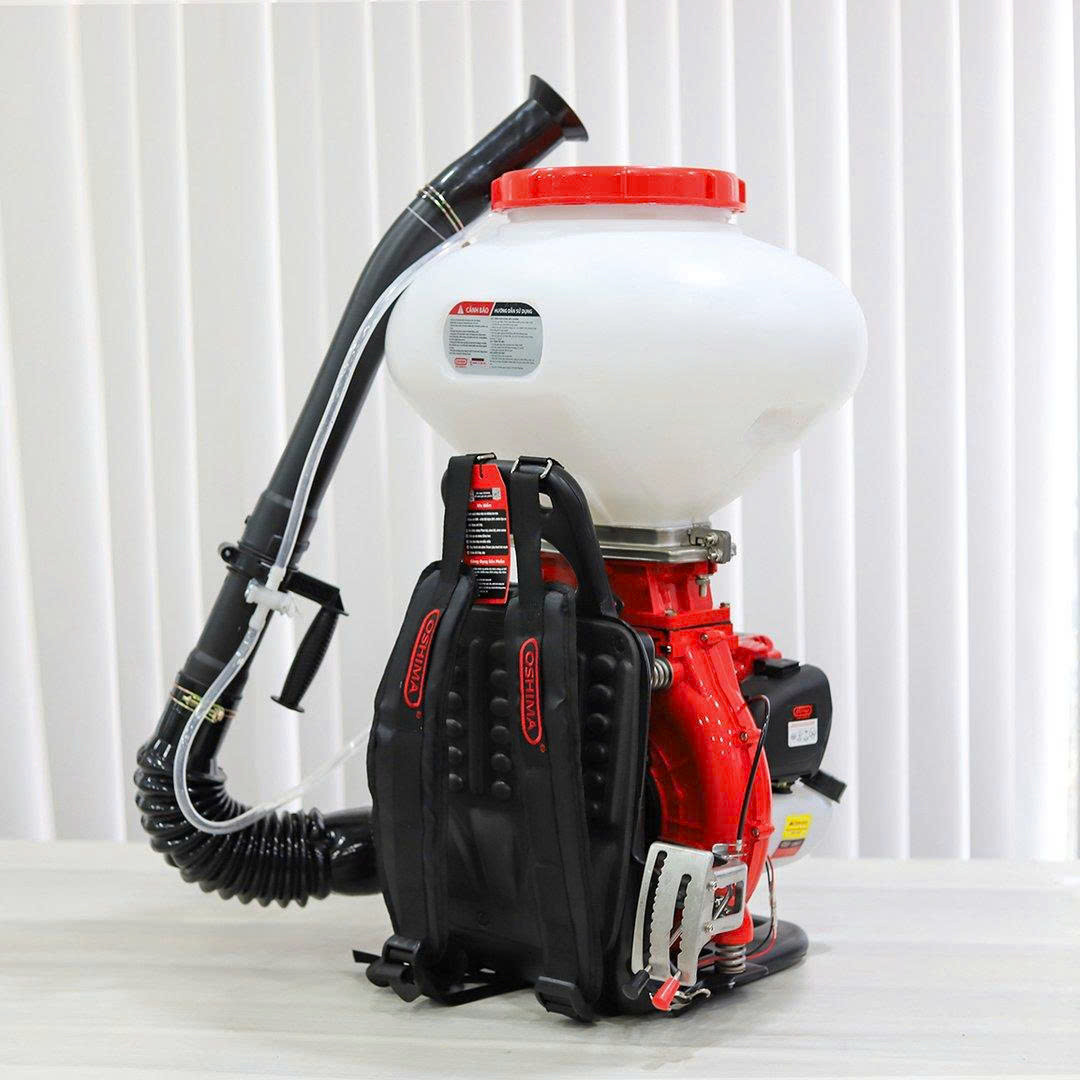 Máy phun thuốc trừ sâu côn trùng động cơ 4 thì OSHIMA 3WF-3A-35 Đỏ (3 chức năng)