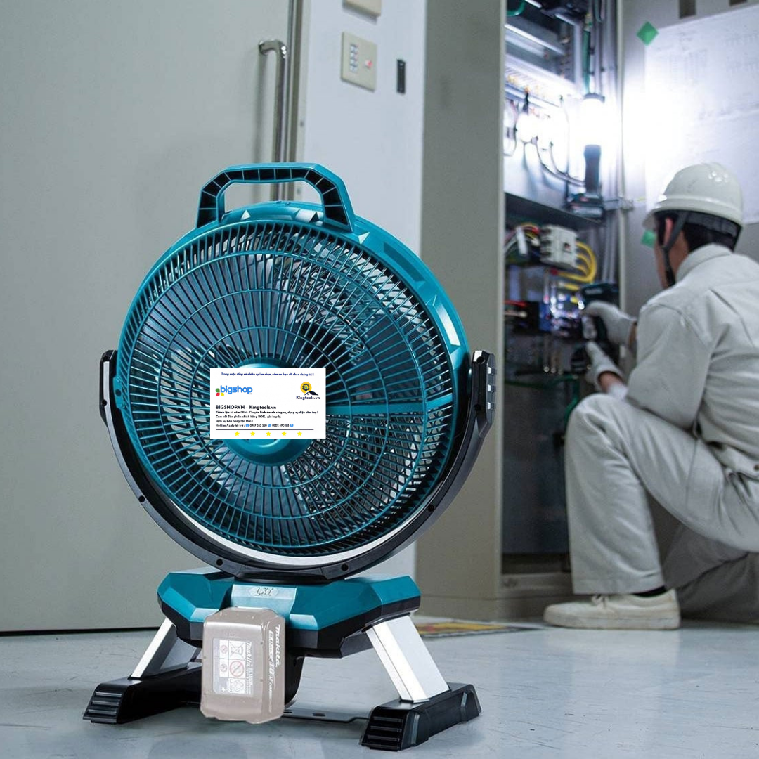 Quạt dùng pin MAKITA DCF301Z (18V/14.4V/AC) - Chưa bao gồm pin, sạc