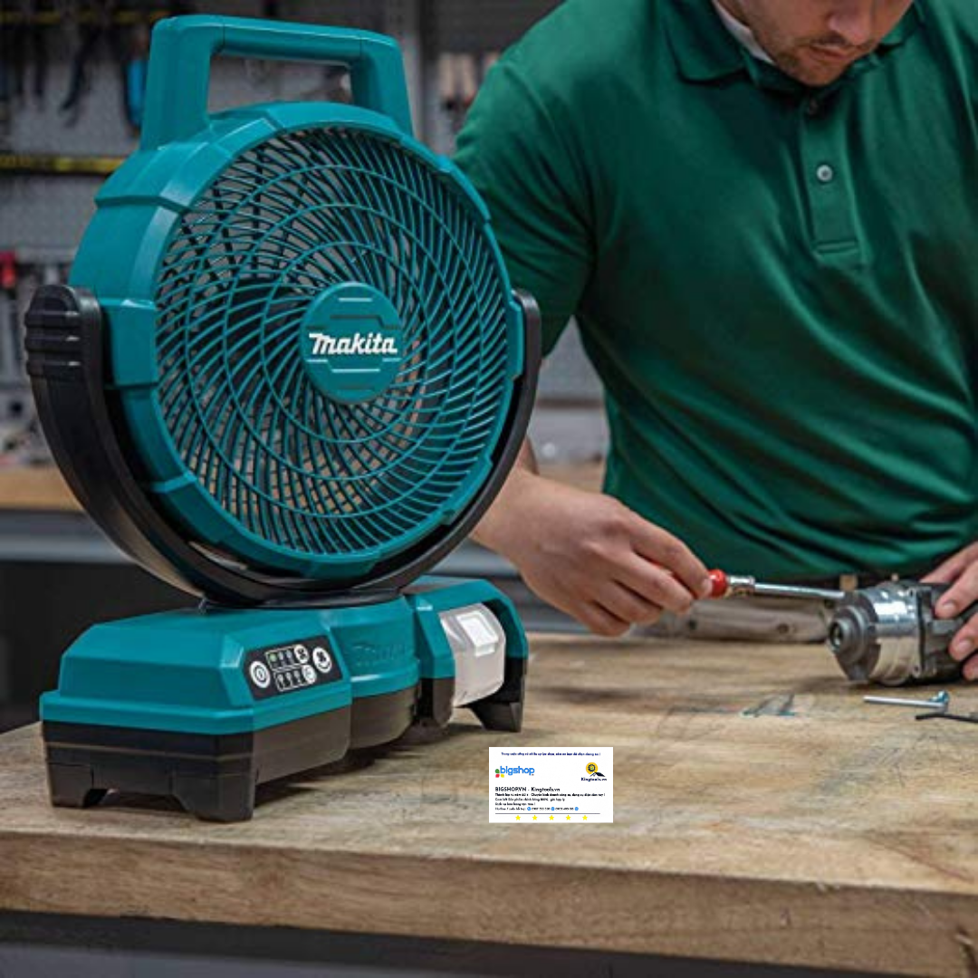 Quạt dùng pin và điện Makita DCF203Z (18V) - Chưa bao gồm pin, sạc