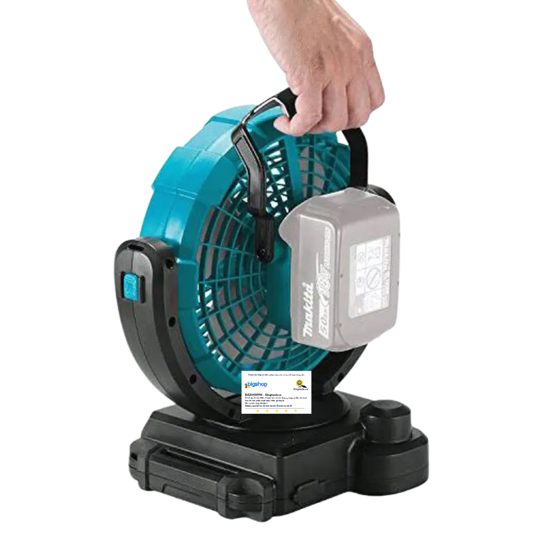 Quạt dùng pin Makita DCF102Z (18V, 180mm) - Chưa bao gồm pin, sạc