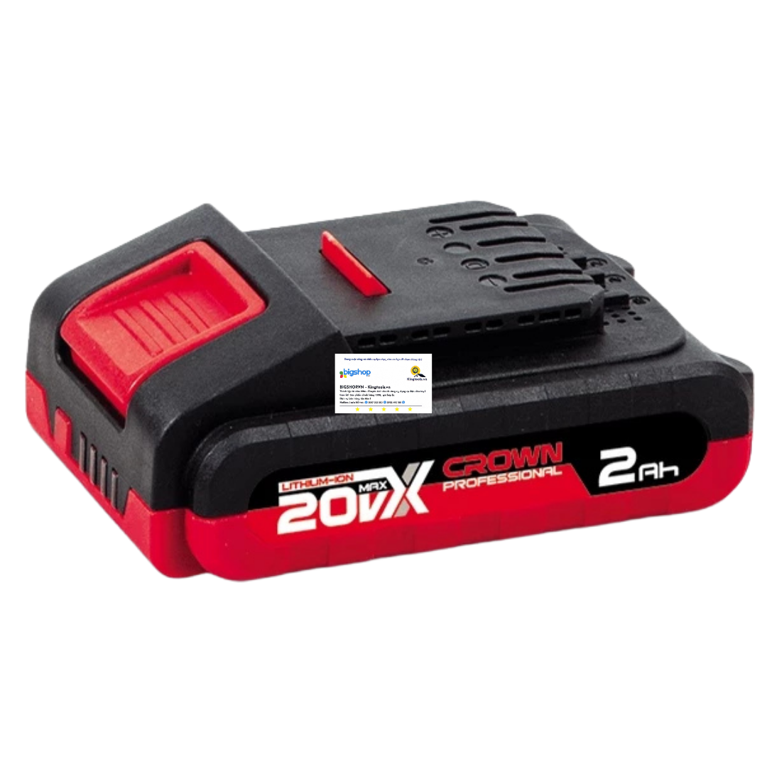Pin Lithium 20V/2.0Ah Crown CAB202013