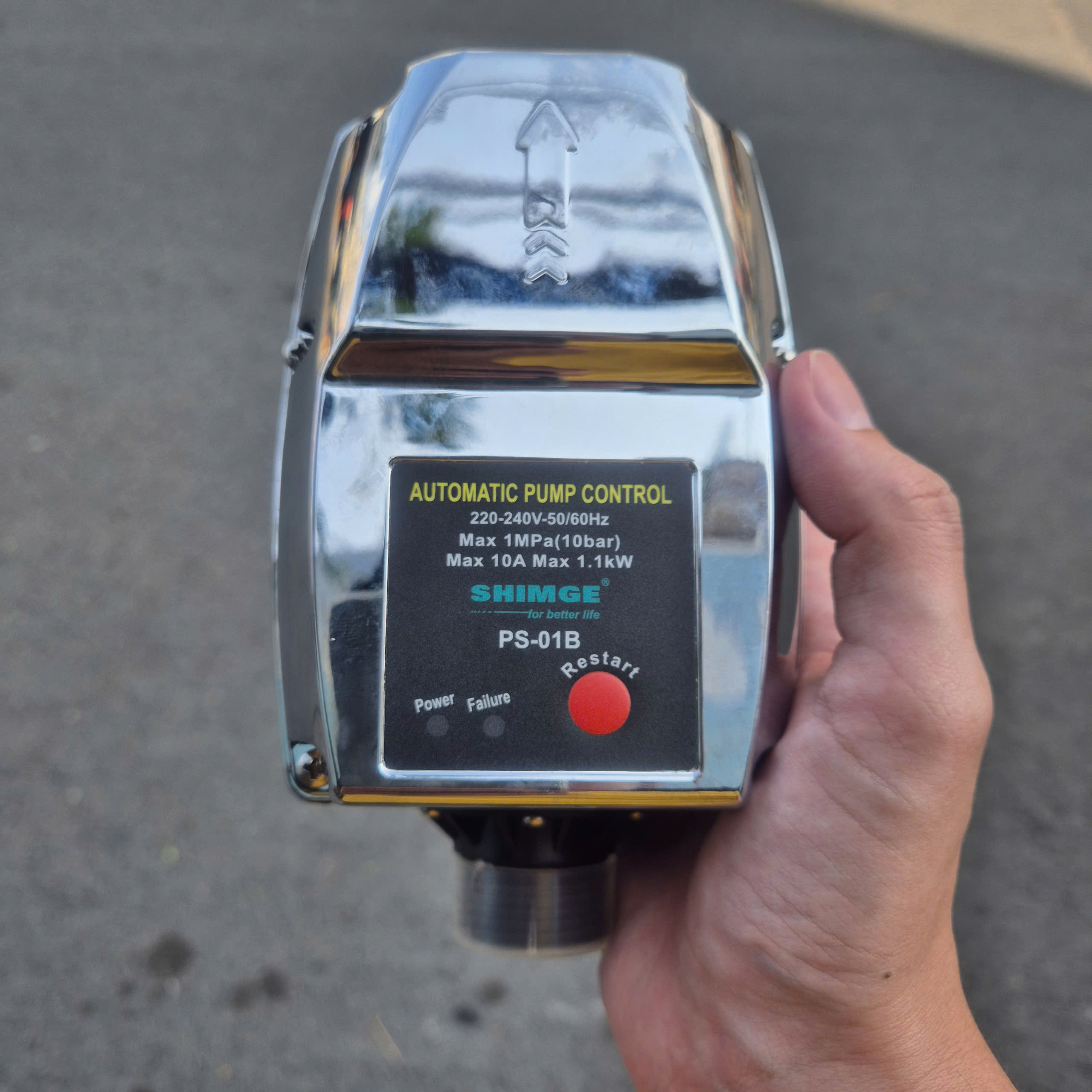 Rờ le bơm nước điện tử Shimge PS-01B