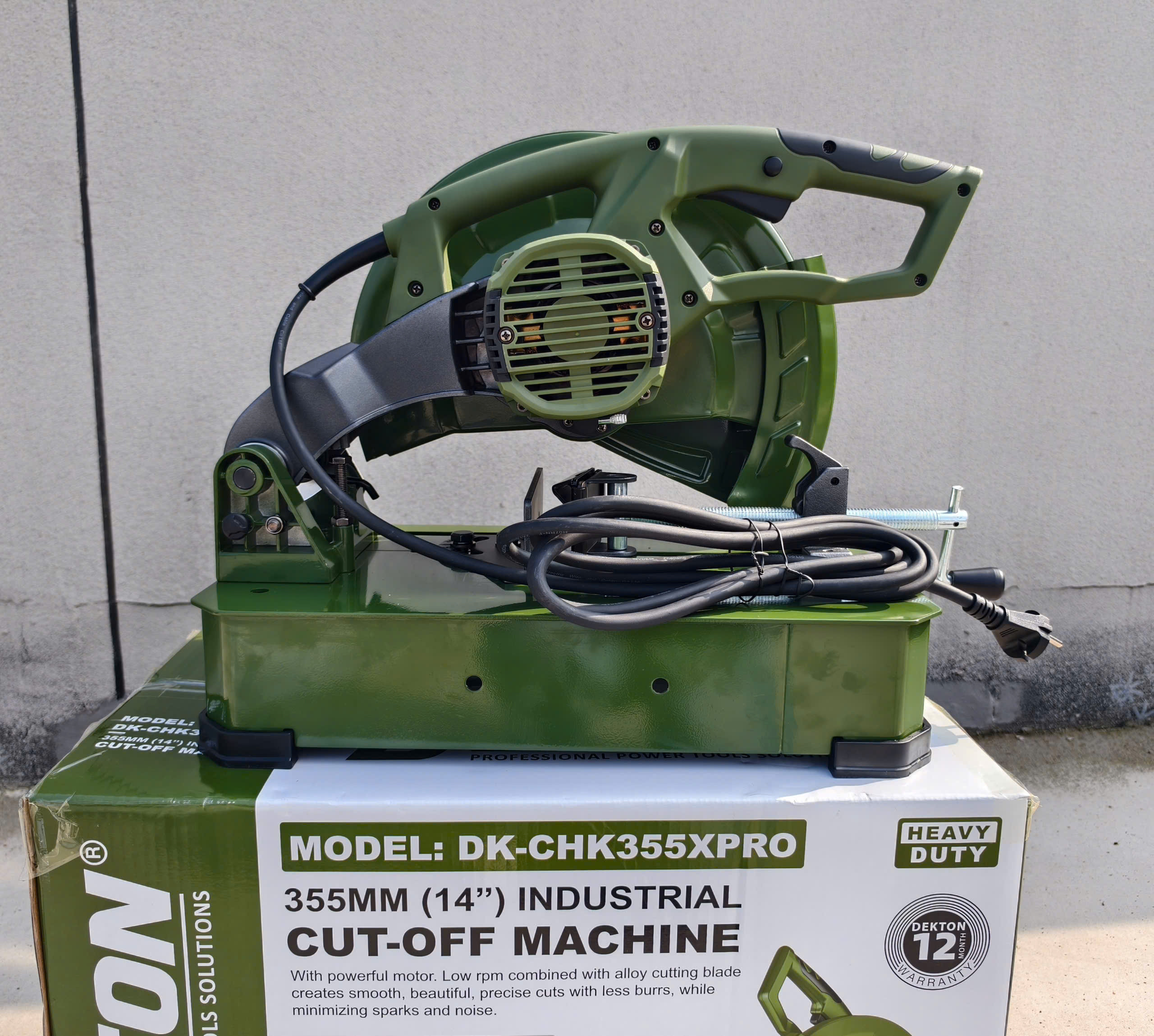 Máy cắt hợp kim tua chậm DEKTON DK-CHK355XPRO (CS 2500W)