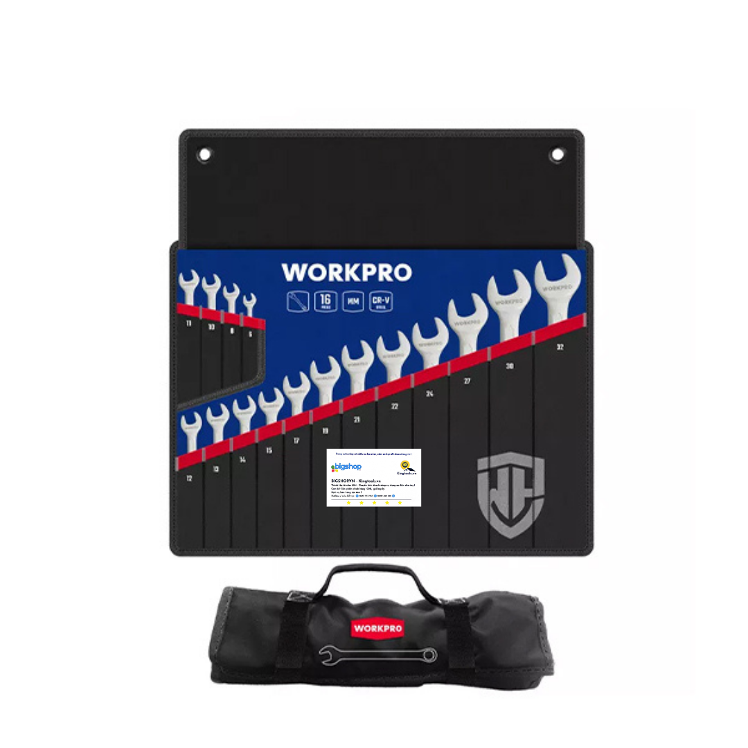 Bộ cờ lê vặn 16 cái Workpro WP202503