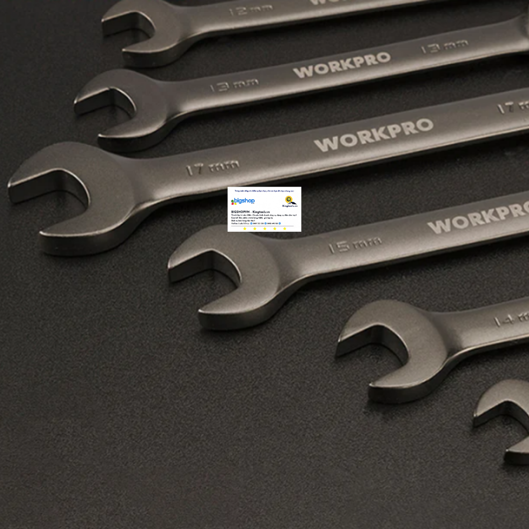 Bộ cờ lê vặn có răng 8 cái Workpro WP202521