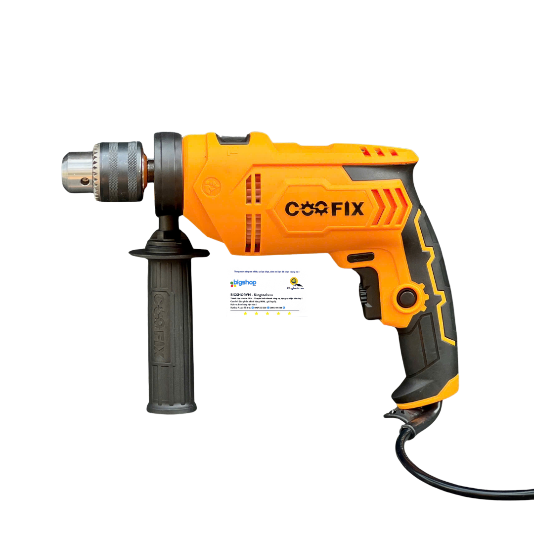 Máy khoan điện Coofix CF-ID008 (CS 650W, đầu kẹp 13mm)