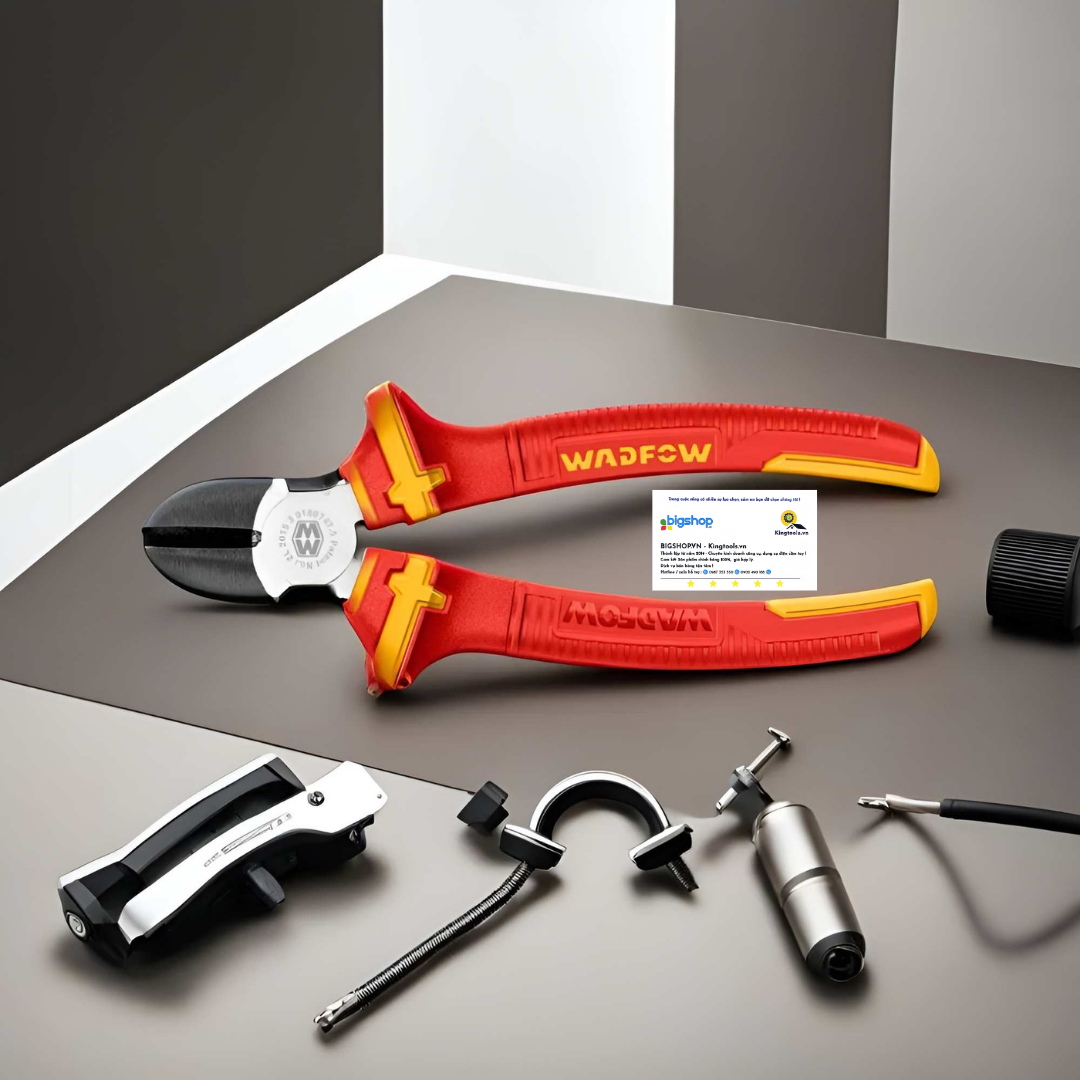 Kìm cắt cách điện 7 inch WADFOW WPL3937 chịu áp 1000V