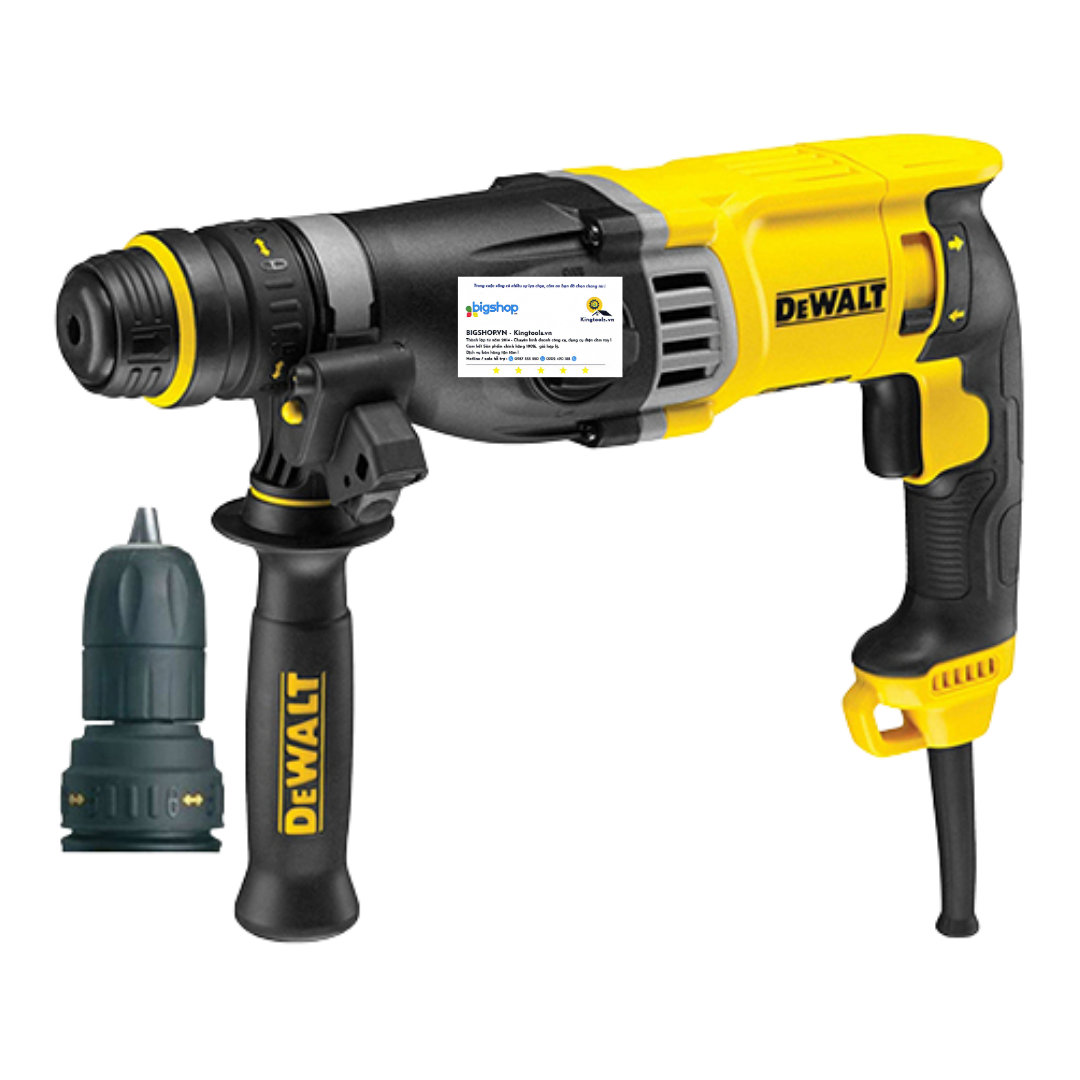 Máy khoan búa cầm tay Dewalt D25144KA-B1 (CS 900W, 3 chức năng)