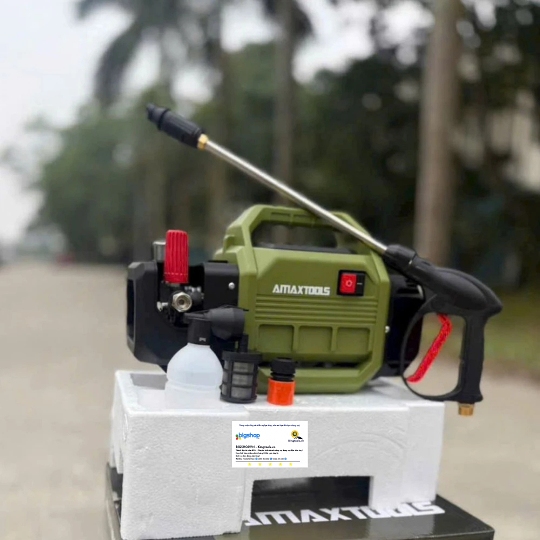 Máy rửa xe cao áp Amaxtools ARX-2620 (CS 2000W, áp lực 190bar)