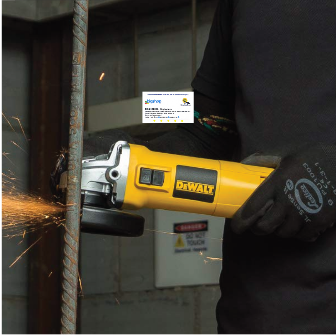 Máy mài góc Dewalt DW802-B1 (CS 850W, đá mài 100mm)