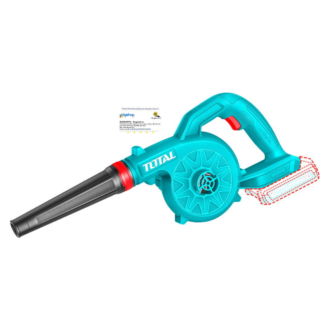 Máy thổi bụi dùng pin 20V TOTAL TABLI20781 (1 Pin 2.0Ah, 1 Sạc)