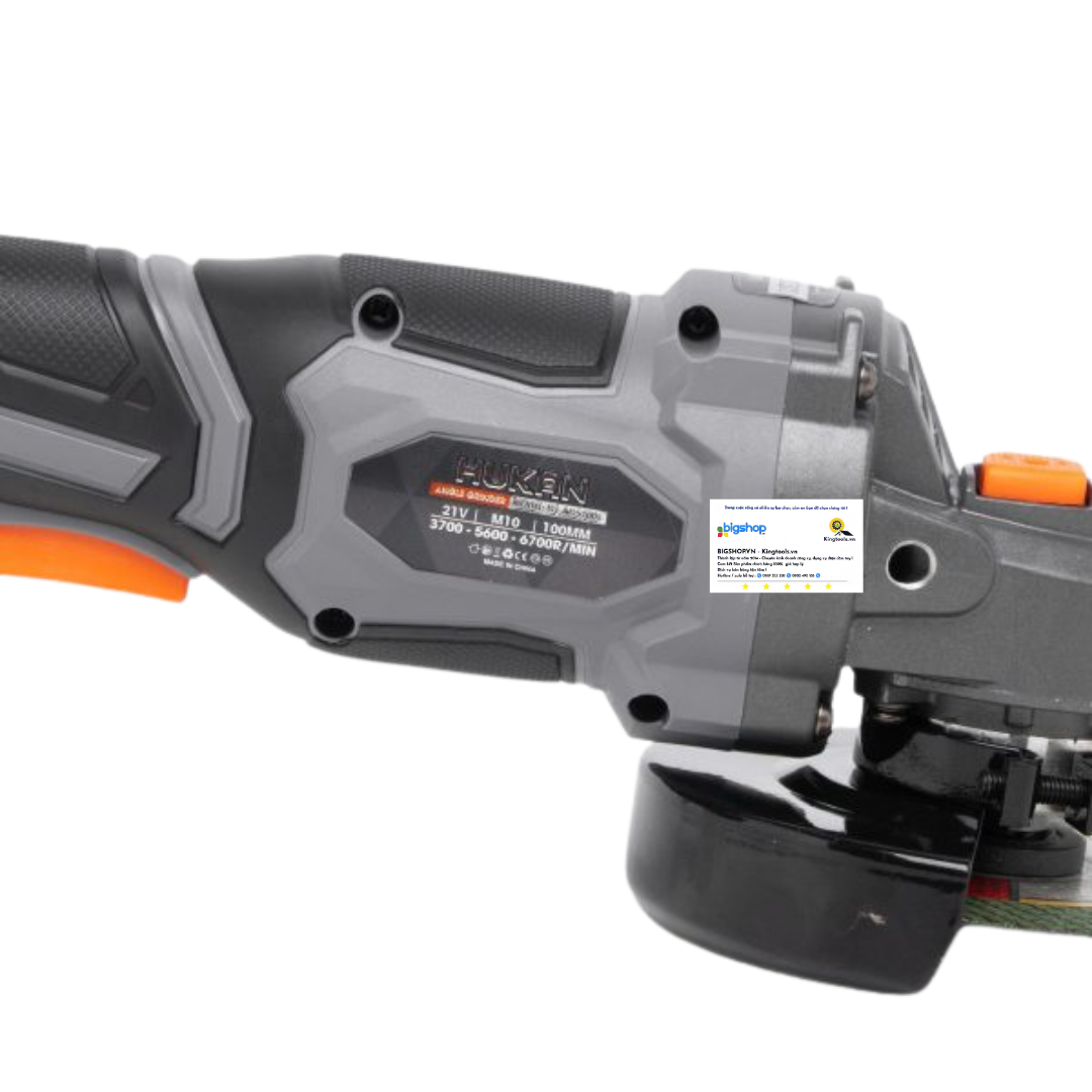 Máy mài pin HUKAN G1-AG5700s (GEN 1, lưỡi 100mm) - Thân máy