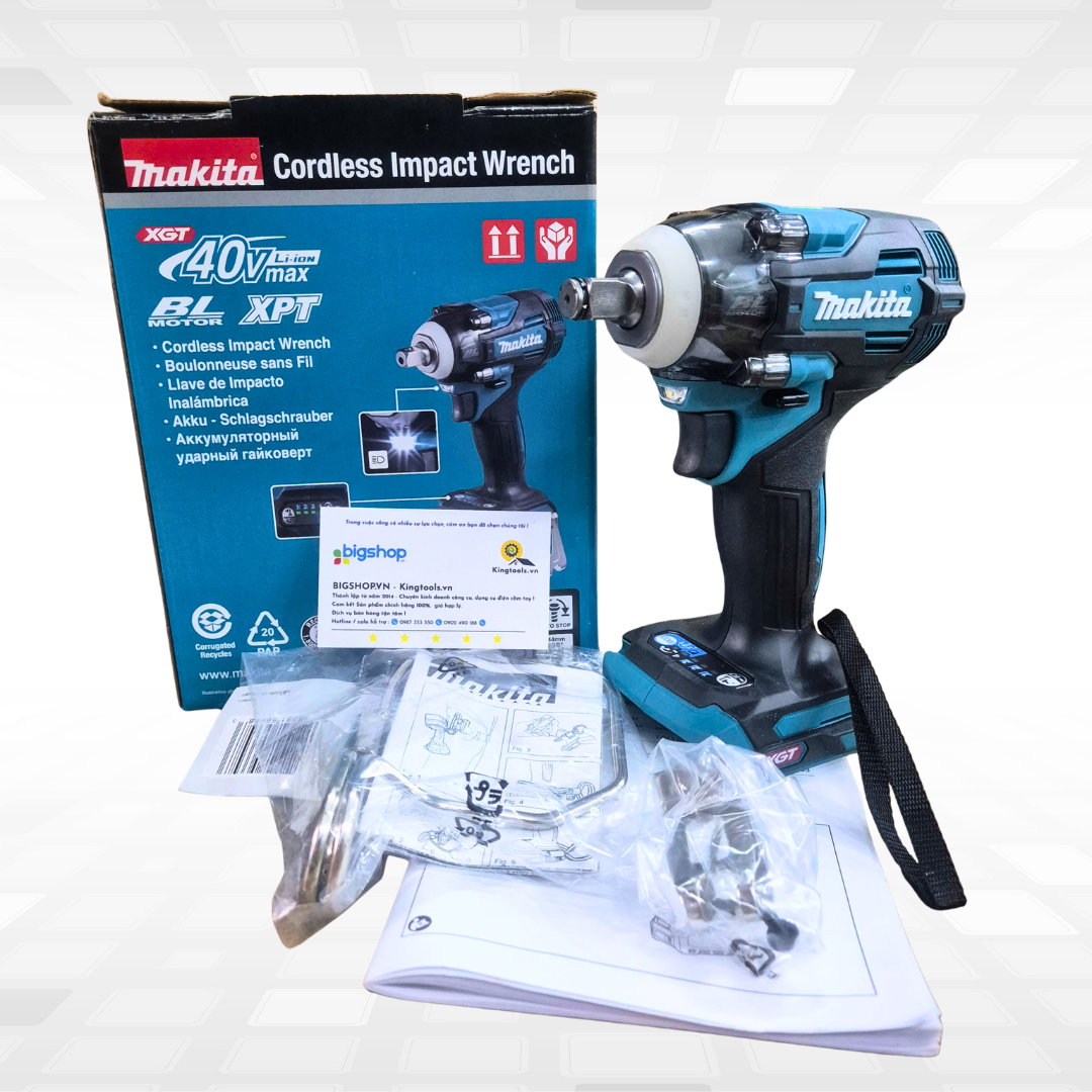 Máy siết bulong dùng pin 40V Max MAKITA TW004GZ - Chưa bao gồm pin, sạc