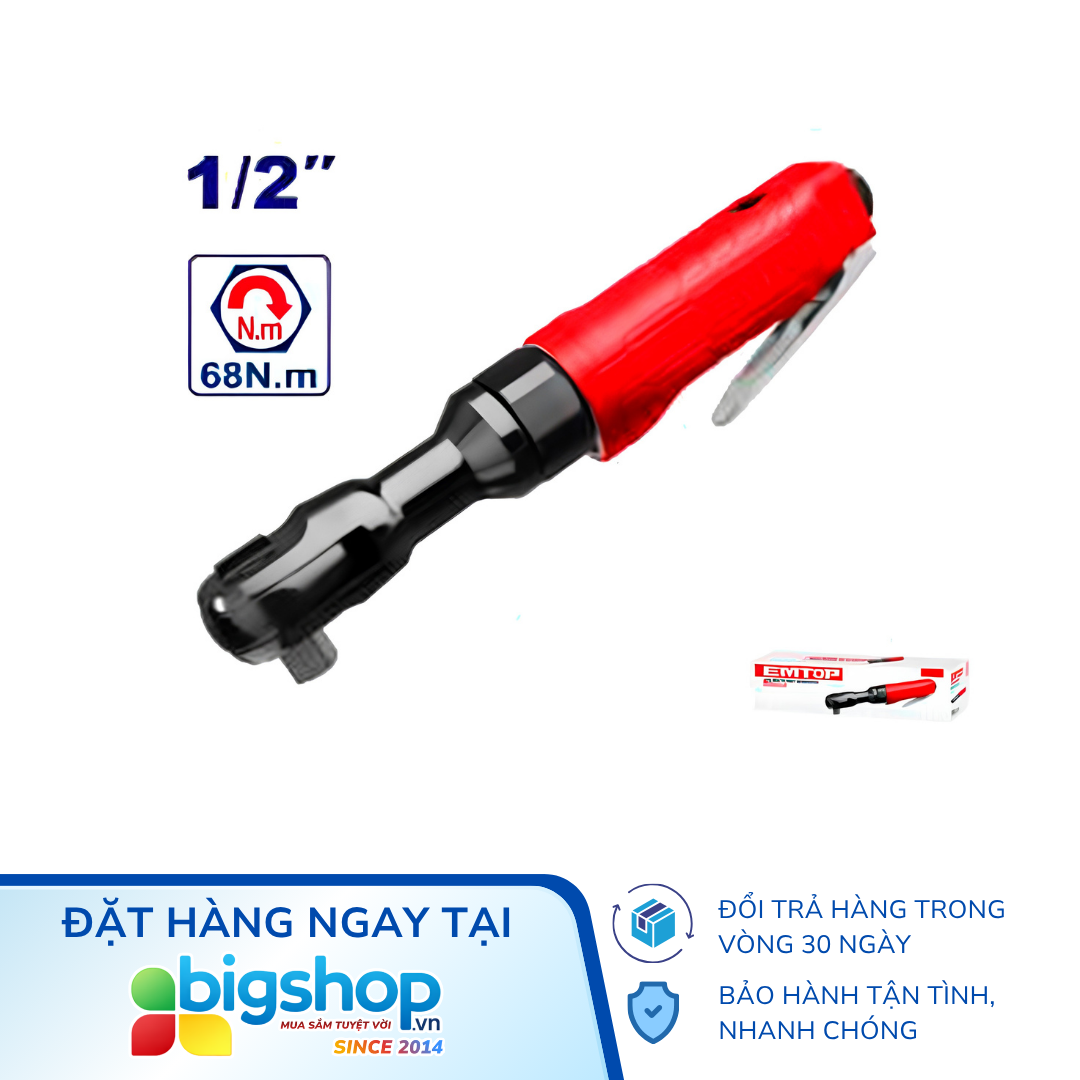 Cần mở bu lông dùng khí nén 1/2 inch EMTOP EATL12001