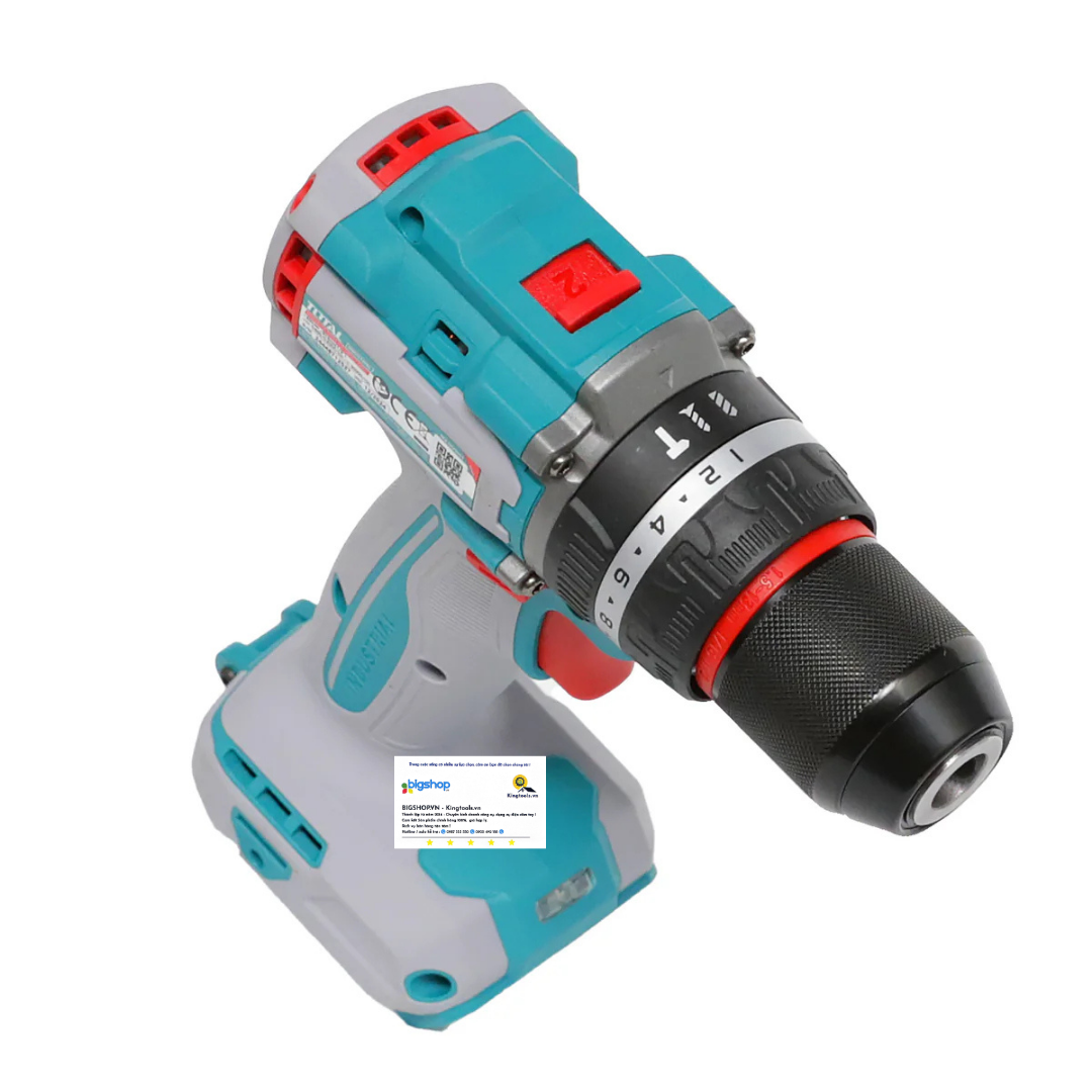 Máy khoan búa dùng pin 20V TOTAL TIDLI209681 (Lực siết 96Nm - Thân máy)
