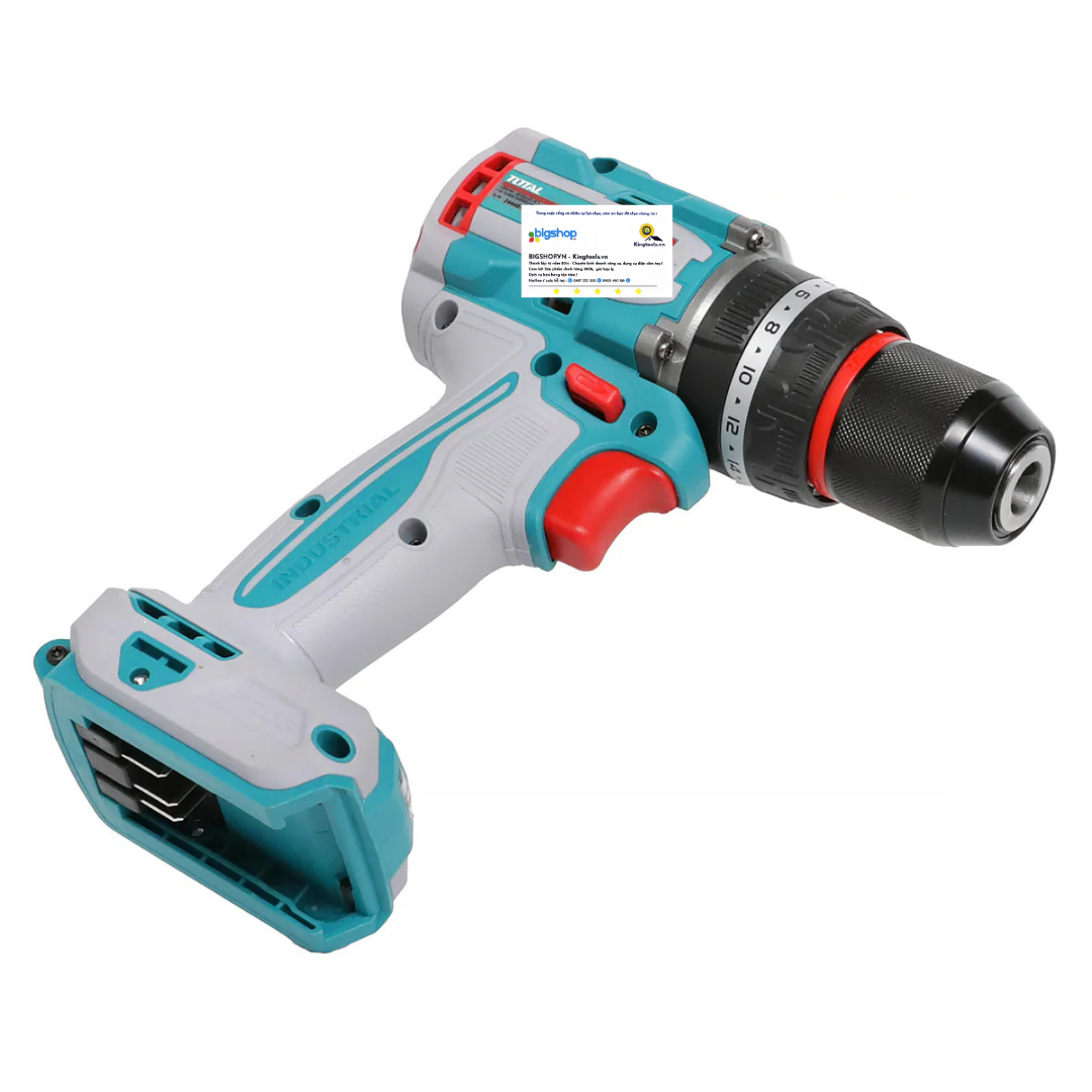 Máy khoan búa dùng pin 20V TOTAL TIDLI209681 (Lực siết 96Nm - Thân máy)