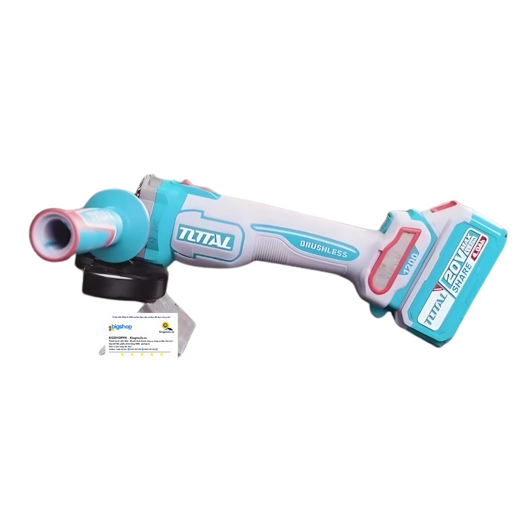 Máy mài góc dùng pin 20V Total TAGLI2120232 (2 Pin 5.0Ah và 1 Sạc)